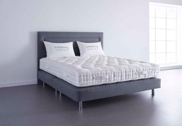 Vispring Elite Bed and Divan undressed