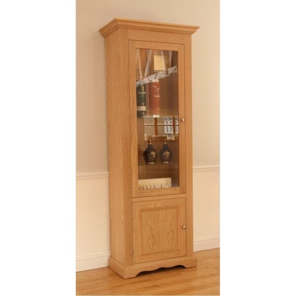 Pelham Narrow Glazed Bookcase