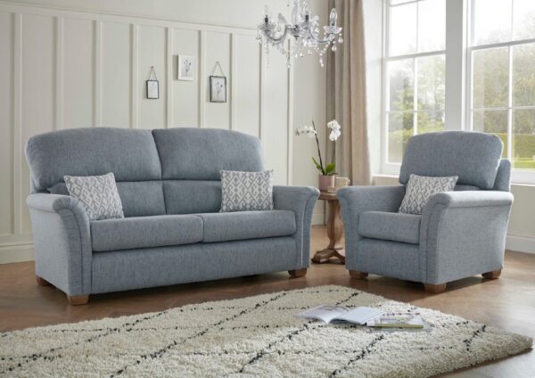 Buckingham sofa and chair