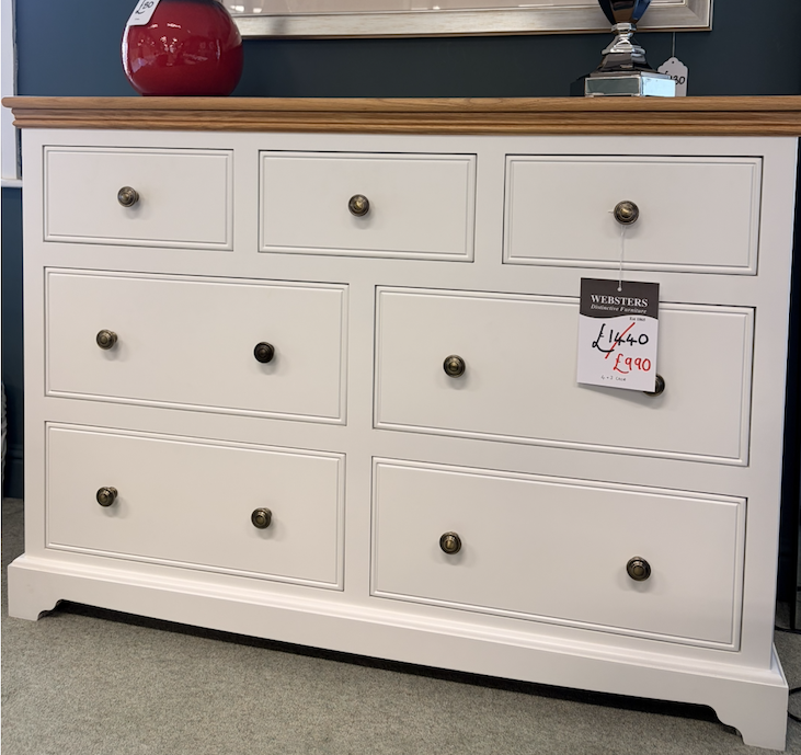 Painted cabinet sideboard