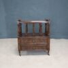 Walnut Newspaper Magazine Rack / Stand