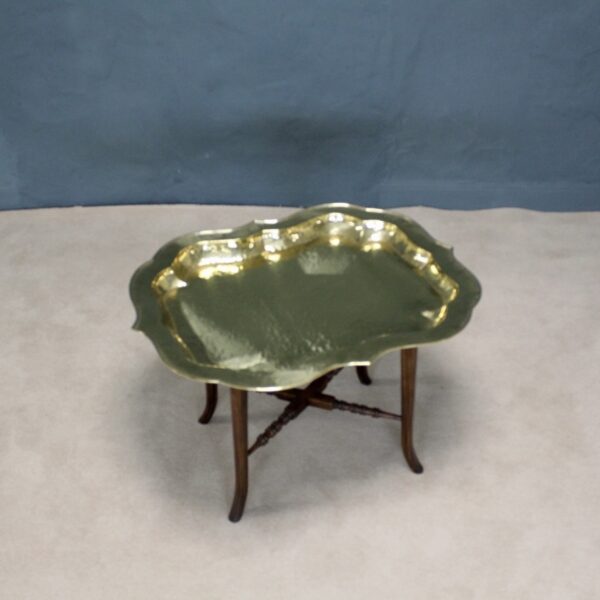 Brass Plate Table - Image 3
