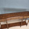 Burr Walnut Inlaid Seaweed Console Table - Image 3