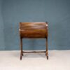 Mahogany & Leather Barrel Desk - Image 4
