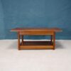 Solid Oak Wood Coffee Table - Image 2