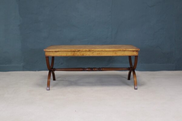 Burr Walnut Coffee Table