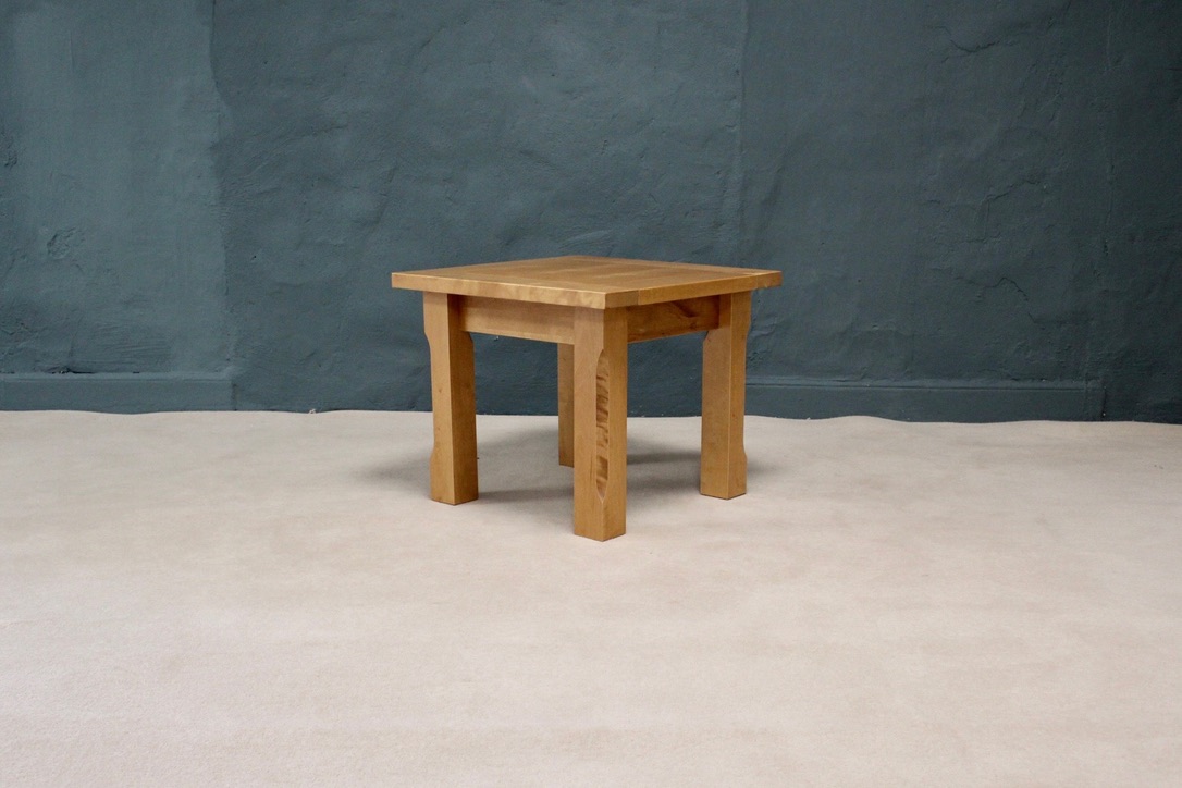 Birch shop side table