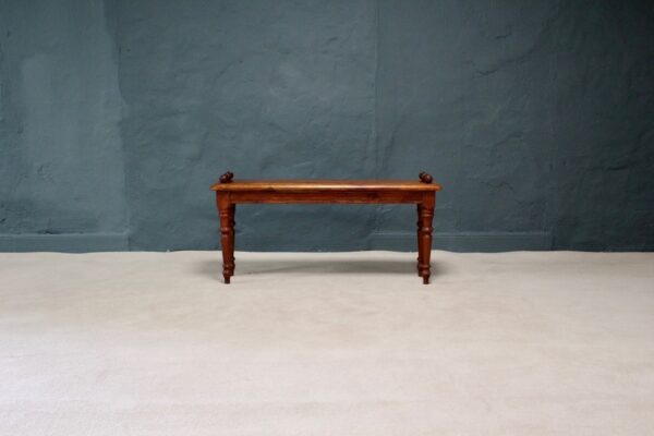 Solid Walnut Bench Seat Stool - Image 3