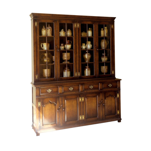 Oak cabinet/bookcase