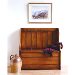 oak box settle