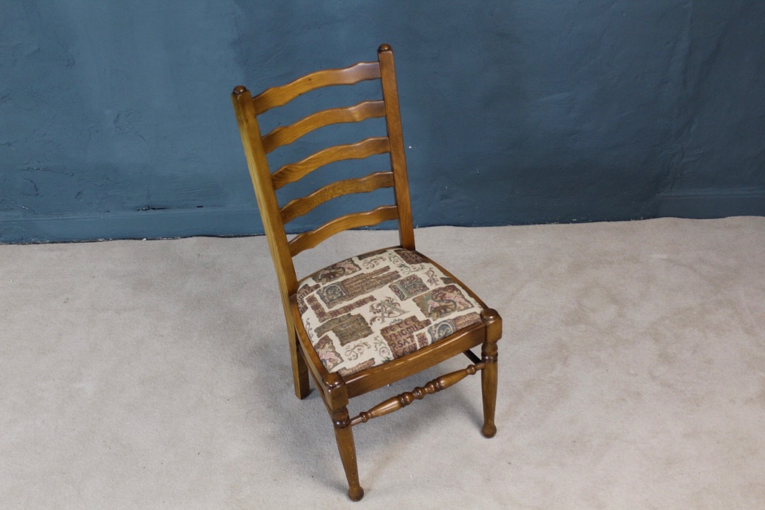 Ladderback Oak Dining Chair - Image 3