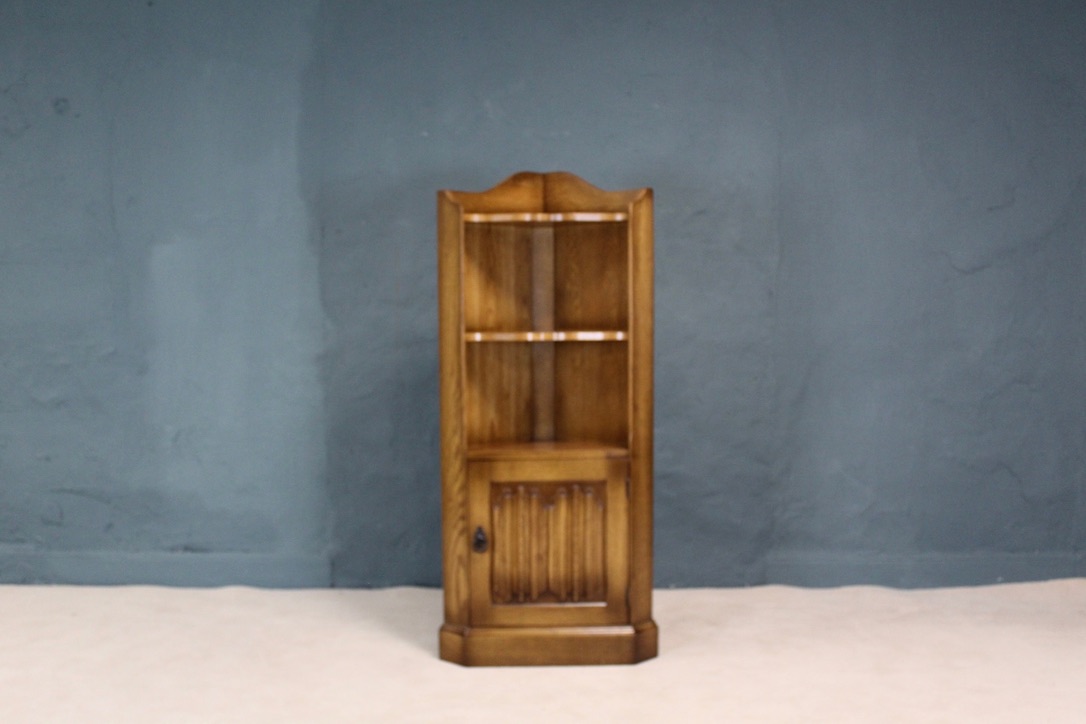 Oak Corner Cabinet