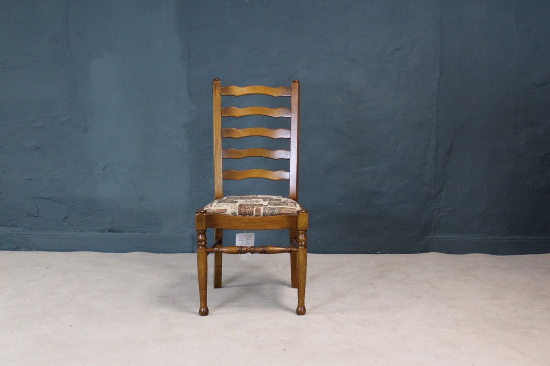 Ladderback Oak Dining Chair - Image 2