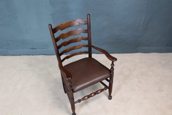 Ladderback Carver Dining Chair