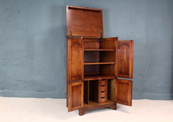 Oak Drinks Cabinet