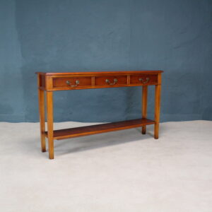 Walnut Console Table