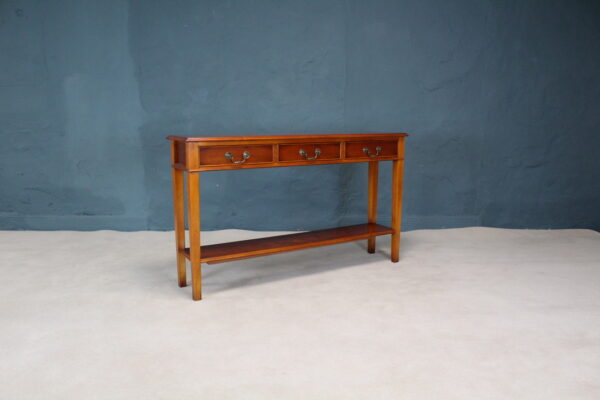 Walnut Console Table