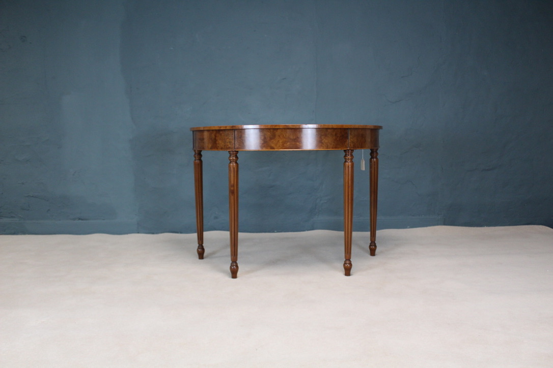 Walnut Console Table - Image 2