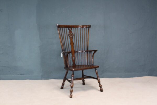 High Backed Carver Dining Chair
