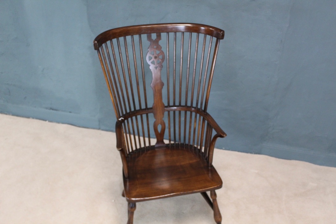 High Backed Carver Dining Chair - Image 3
