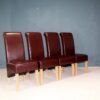 Roll Back Dining Chair