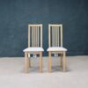 Ladder back dining chair