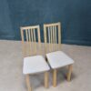 Ladder back dining chair