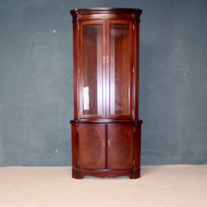 Mahogany Corner Cabinet