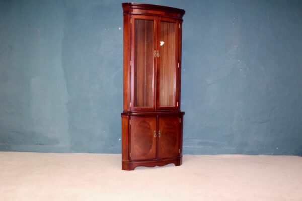 Mahogany Corner Cabinet