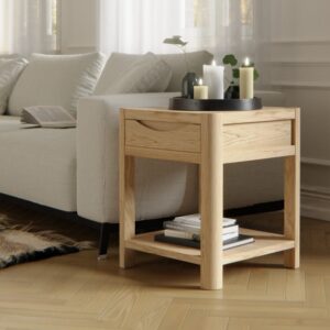 Stockholm 1 Drawer Side Table