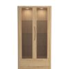 Stockholm 2 Door 2 Drawer Display Cabinet - Image 2