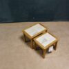 tiled top tables