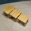Anbercraft Nest of 3 Tables - Image 2