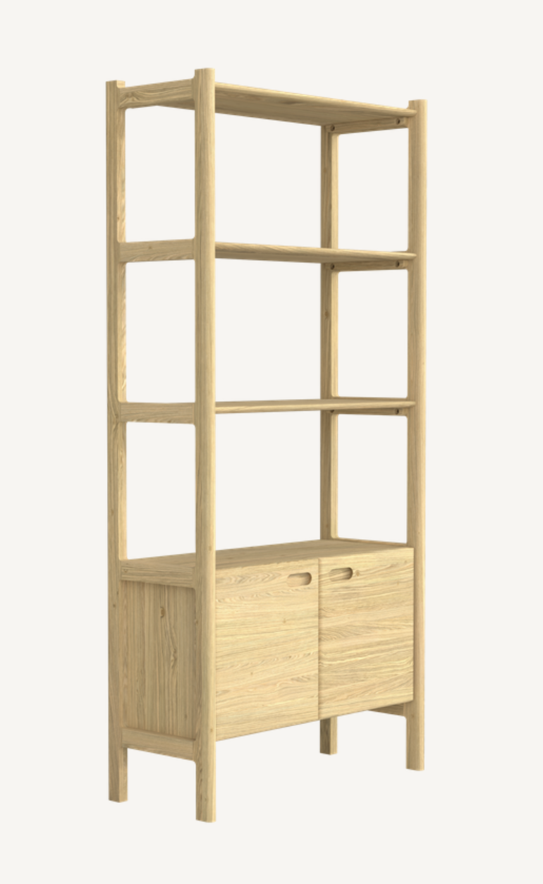 Oslo Oak Bookcase - Image 2