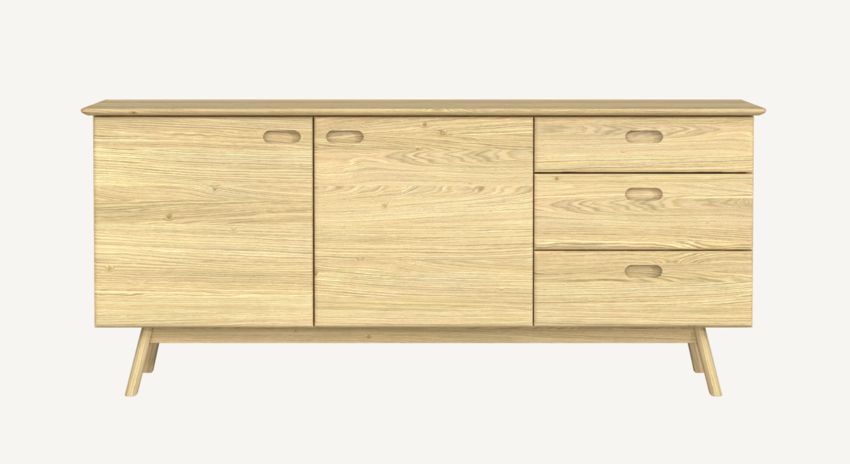 light oak sideboard