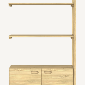 oak bookcase extension