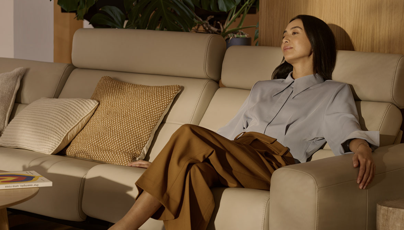 Stressless reclining sofa