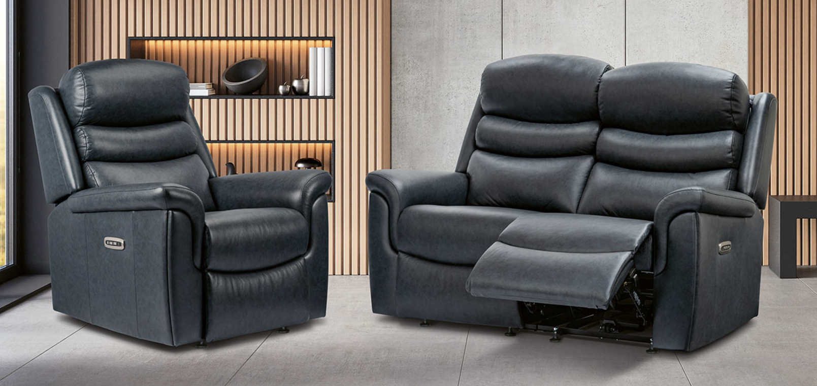 Leather leyburn sofa